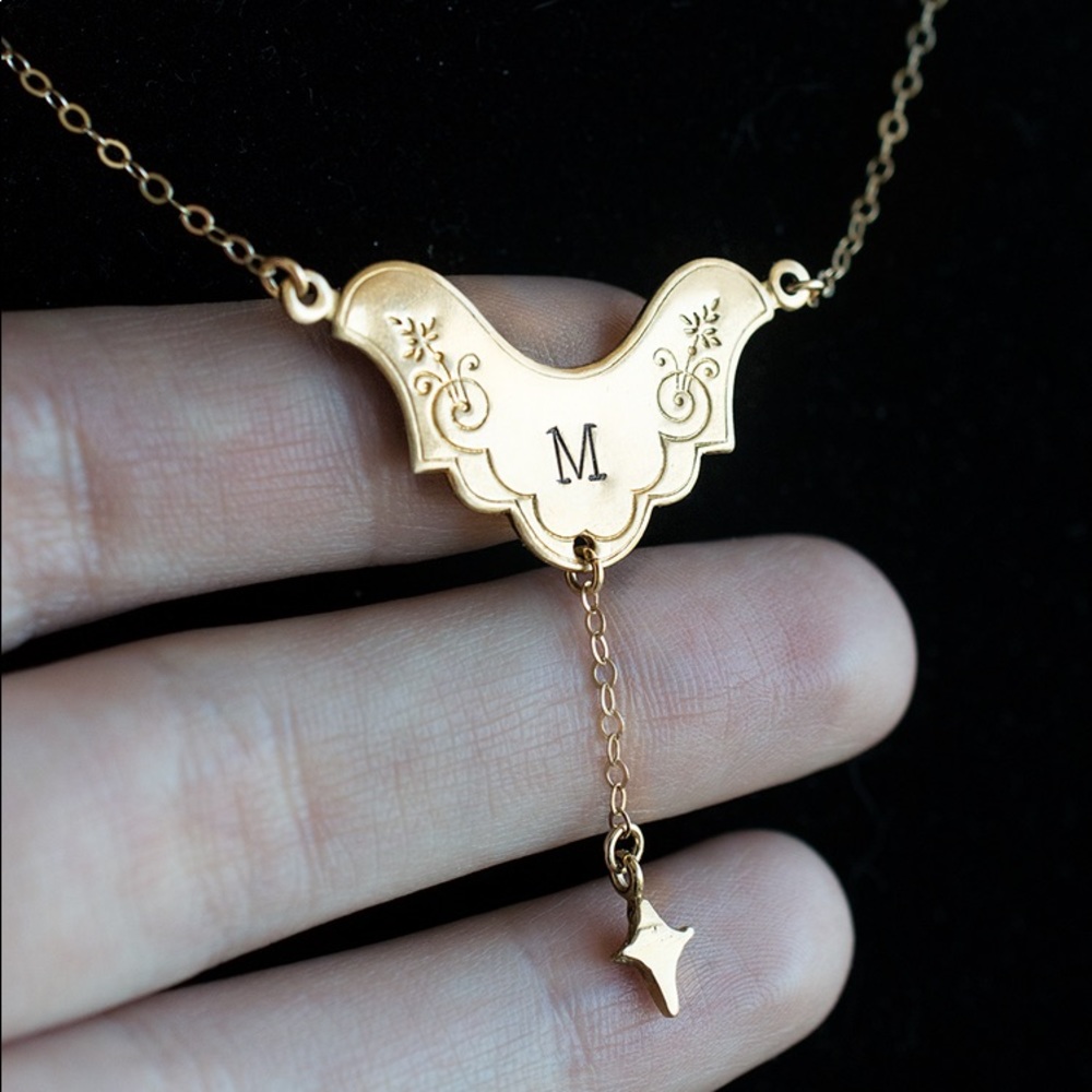 Dreamer Initial Necklace